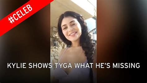 kylie and tyga sex tape tweeters claim a video s been posted and