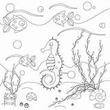 Coloring Pages Educational Sea Marine Corps Kindergarten Drawing Service Scene Thank Kids Life Dubai Game Colouring Usmc Seahorse Animals Activity sketch template