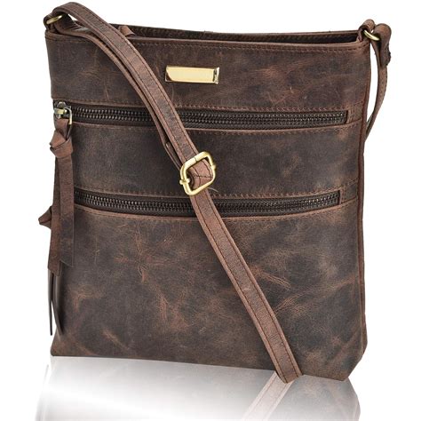 leather crossbody purse  women premium crossover cross body bag   sho ebay