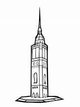 Turm Stockholm Ausmalbild Schweden sketch template