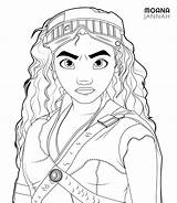 Moana Coloriage Vaiana Jannah Ausmalbilder Ausdrucken Maui Imprimer Malvorlagen Comic Imprimé Princess Mashup sketch template