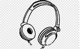 Headphones Colorear Audifonos Dibujos Auriculares Sonido Microfono Orejas Equipos Pngwing Clipground sketch template