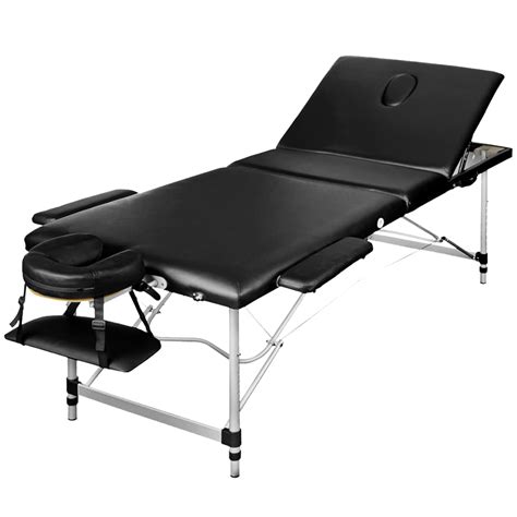aluminium folding massage bed professional portable massage tattoo