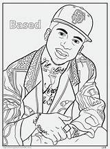 Coloring Rap Hop Hip Book Pages Homies Eminem Color Kanye West Printable Bun Activity Dance Little Getcolorings Print Self Rappers sketch template