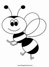 Da Colorare Ape Disegno Regina Disegni Bee Coloring Clipart Alveare Con Pinstake Salvato Bambini Per Di Coccinella sketch template