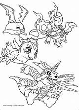 Digimon Coloring Pages Color Cartoon Printable Character Kids Book Sheets Para Print Colorear Dibujos Clip Line Imprimir Info Library Found sketch template