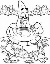 Coloring Pages Christmas Spongebob Patrick Charlie Brown Peanuts Printable Getcolorings Comments Library Clipart sketch template