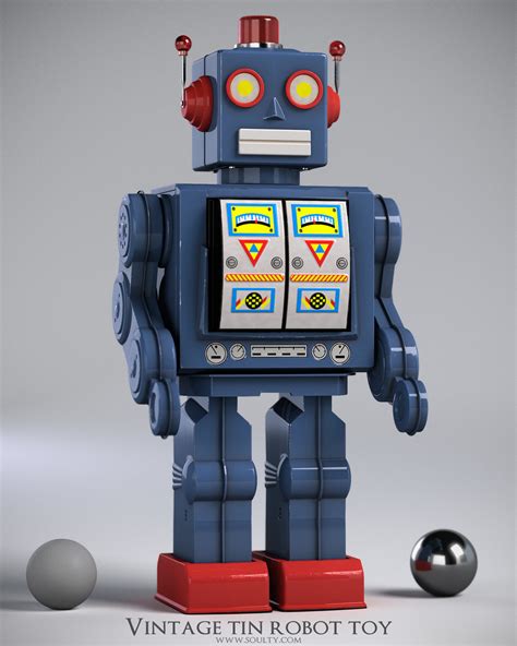 character artist adam sacco vintage robot toy