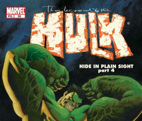 Hulk 1999 58 Comic Issues Marvel