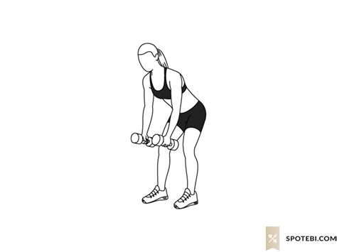 Dumbbell Bent Over Row Exercise Guide With Instructions Demonstration