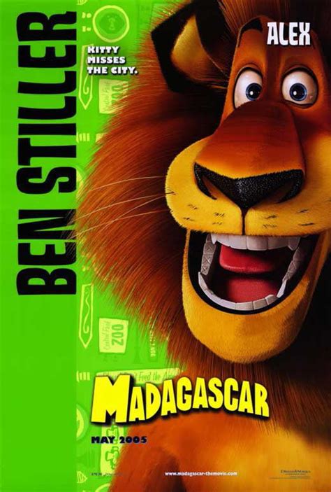 Madagascar Movie Poster Style A 11 X 17 2005