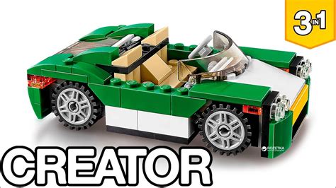 lego creator green cruiser  daniels building youtube