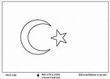 Flag Turkey Enchantedlearning Quiz Printout Flags Asia sketch template