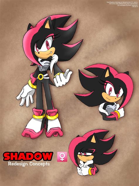 Shadow The Hedgehog Female Devanarcher101 Wiki
