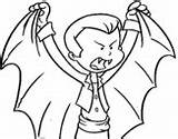 Dracula Coloring Little Coloringcrew Pages sketch template