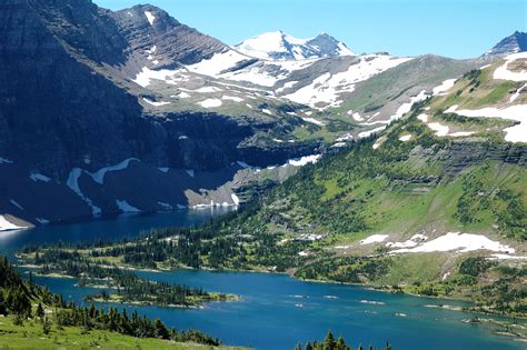 glacier national park montana usa beautiful places  visit