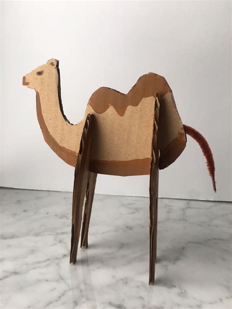 recycled cardboard zoo animals super