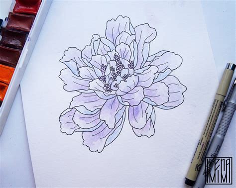Colors Art Flower Colors цветы акварель Watercolor Tattoo Art Idea Idea