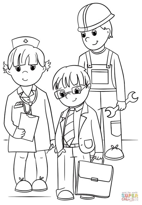 top  community helpers coloring pages  toddlers home family