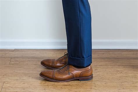 a guide to pant breaks and proper pant length he spoke style