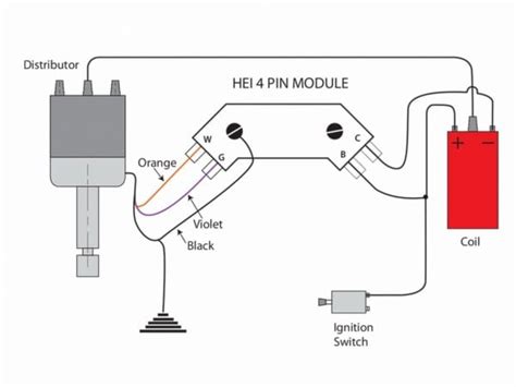 hei distributor plug wiring diagram chevy