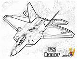 F22 Raptor sketch template