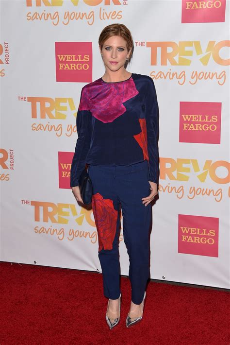 brittany snow at the trevor project trevorlive event in