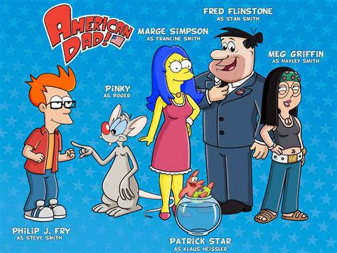 Cartoon Characters Appear Miscast In Popular Tv Shows