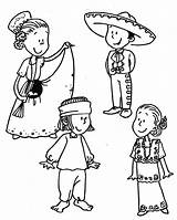Coloring Pages Septiembre Independence Getcolorings Mexican sketch template