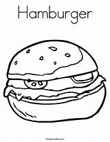 Hamburger Sandwich Coloring Worksheet Make Usa Making Pages Hamburgers Let Drawing Little People Print Lets Noodle Twisty Twistynoodle Built California sketch template