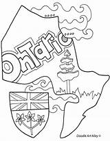 Ontario Colouring Classroomdoodles Corrine sketch template