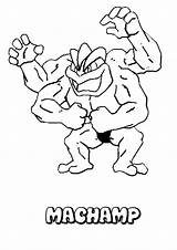 Machamp sketch template