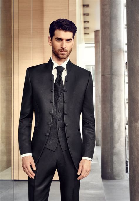 elegant black  piece suit tom murphys formal  menswear