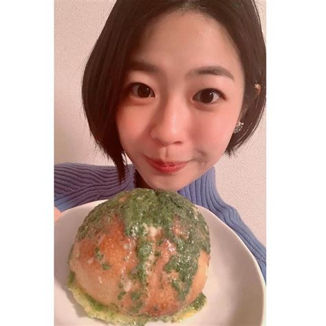 渕上沙紀さんのインスタグラム写真 渕上沙紀instagram 「ショコラジの日📻 マヌルパンを作って持っていきました😆 韓国のガーリック