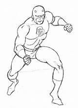 Daredevil Coloring Pages Printable Color Popular Getcolorings Coloringhome sketch template