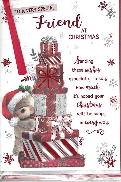 To A Very Special Friend Christmas Merry Christmas Wishes Best