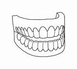 Teeth Coloring Pages Mouth Printable Drawing Tooth Vampire Smile Colouring Dental Realistic Sheets Getdrawings Print Easy Color Getcolorings Dentist Gif sketch template