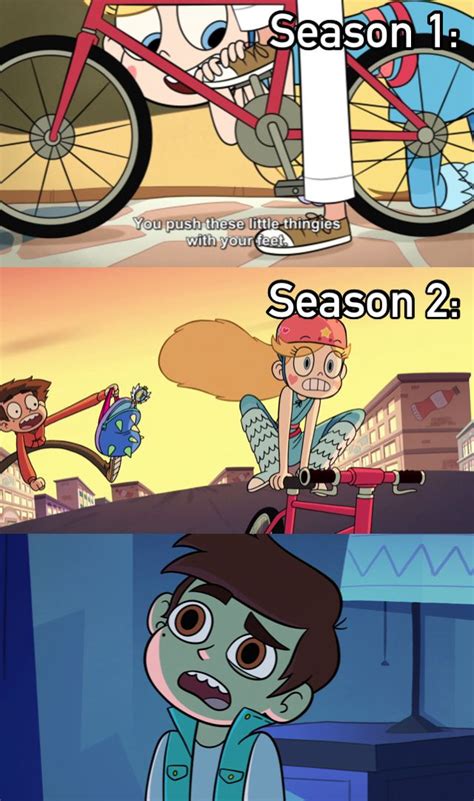 Did You Forget How Bikes Work Or Star Vs The Forces Of
