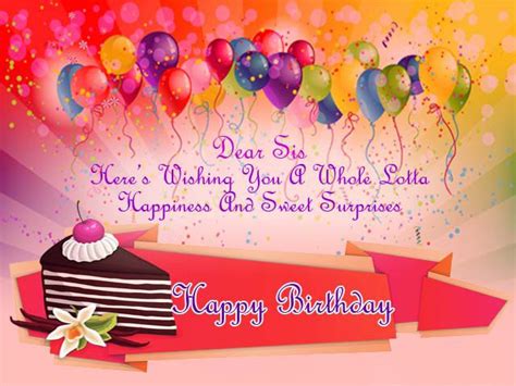 61 Unique Happy Birthday Wishes For Sister With Images 9