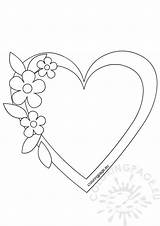 Coloringpage Cuore Mamma Salvato sketch template