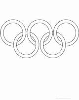 Coloring Related Pages Olympic Rings sketch template
