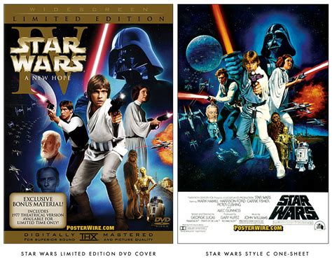 remaking star wars dvd art posterwirecom