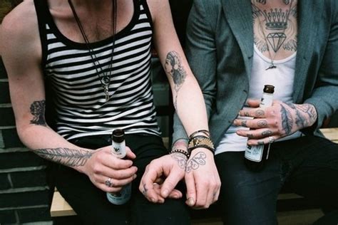 Tattooed Couple On Tumblr