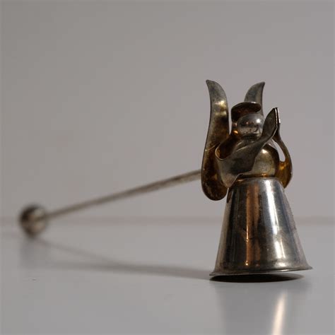angel candle snuffer  vintage box