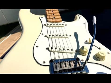squier deluxe stratocaster demo pickup position sounds  fun youtube