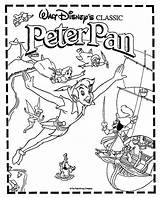 Pan Peter Coloring Disney Walt Movie Contest Paper 1989 July Dolls sketch template
