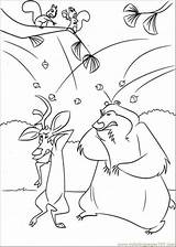 Coloring Pages Season Open Boog Elliot Squirrels Color Printable Book Some Sezon Coloriage Online Getcolorings Info Cartoon sketch template