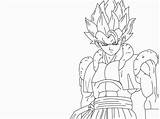 Coloring Gogeta Pages Ssgss Goku Dragon Ball Getcolorings Color Getdrawings sketch template