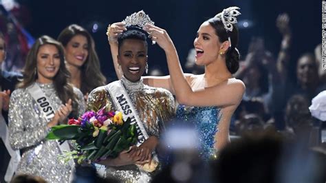 miss universe just crowned the first black south african winner all