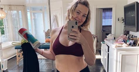 Kate Hudson Mostra Il Corpo Dopo La Gravidanza “ritroverò Fisico E